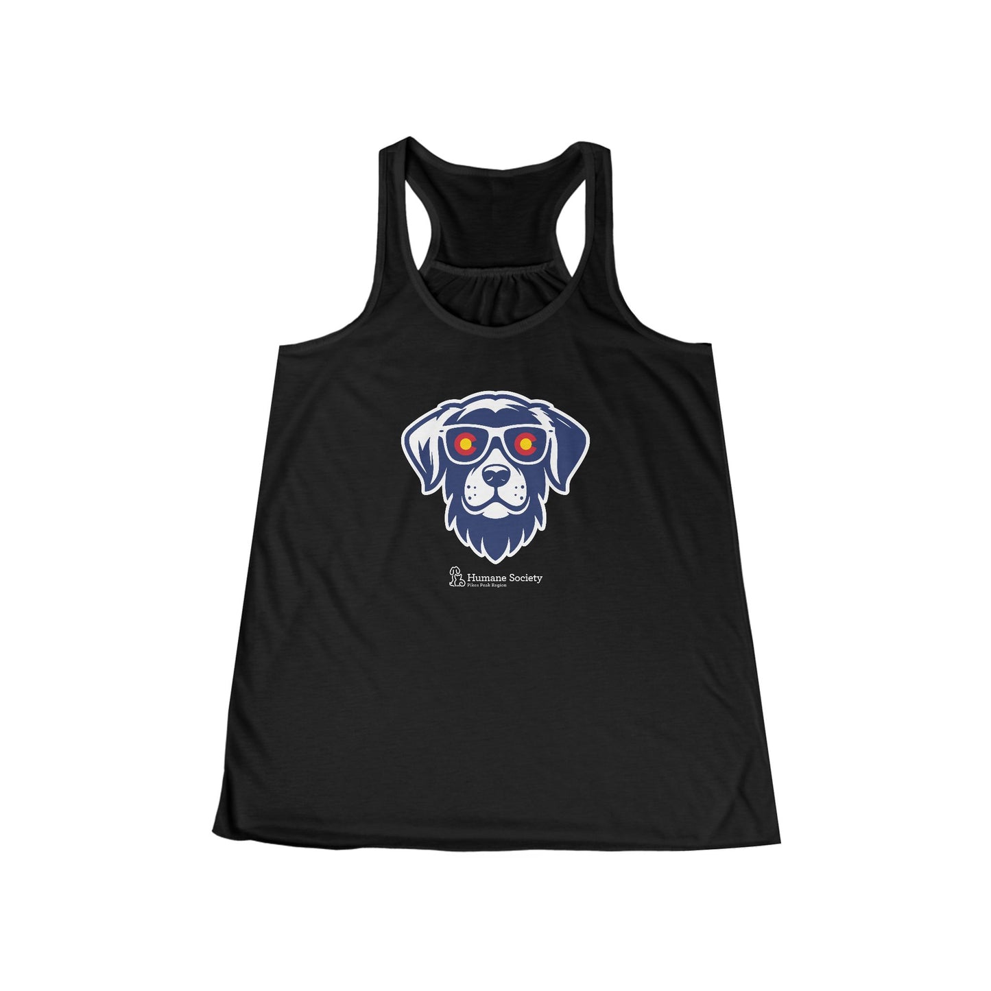 Colorado Collection - Cool Dog Women's Flowy Racerback Tank