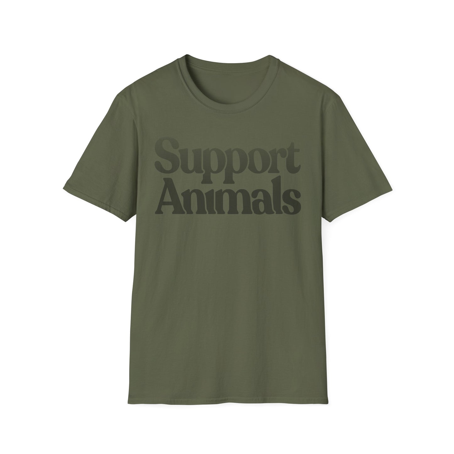 Support Animals - Unisex Softstyle T-Shirt