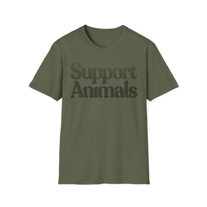 Support Animals - Unisex Softstyle T-Shirt