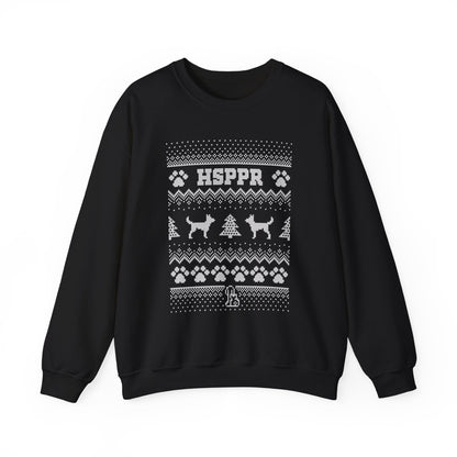 Holiday Dog Sweater - Unisex Heavy Blend™ Crewneck Sweatshirt