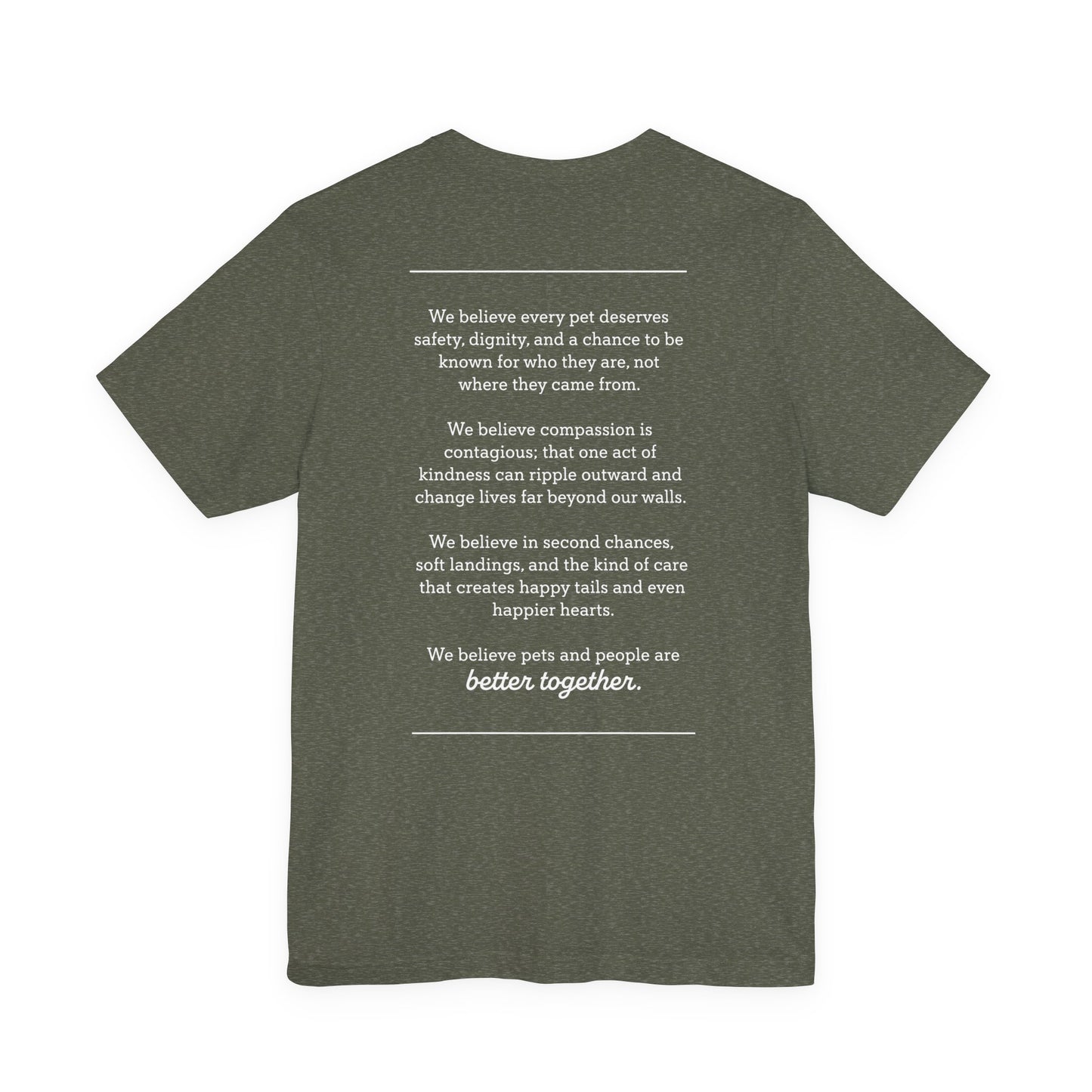 We Believe - Unisex Jersey Short Sleeve Tee