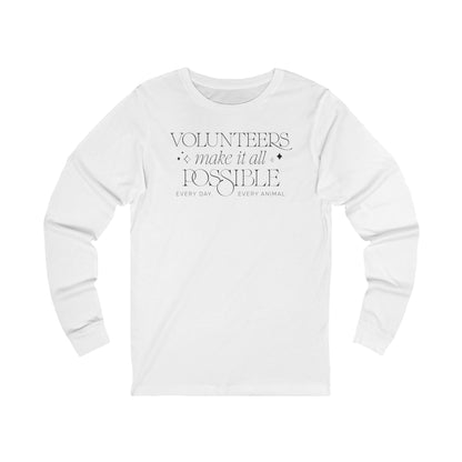 Making It All Possible - Unisex Jersey Long Sleeve Tee