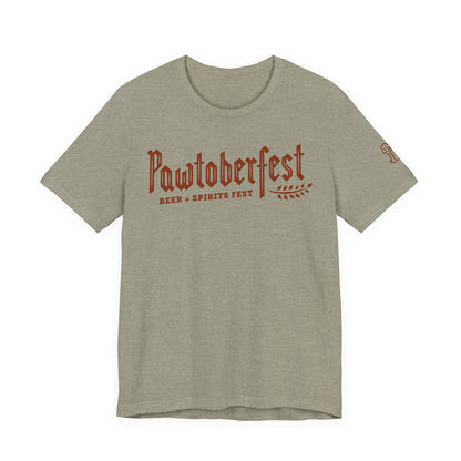 Pawtoberfest Unisex Jersey Short Sleeve Tee