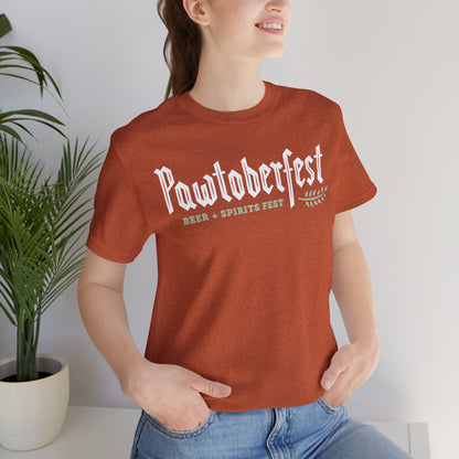 Pawtoberfest Unisex Jersey Short Sleeve Tee