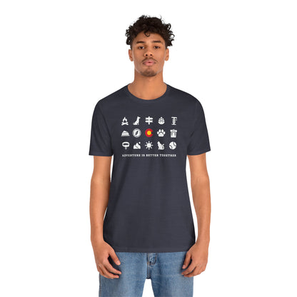 Adventure Is Better Together - Unisex Jersey Short Sleeve Tee