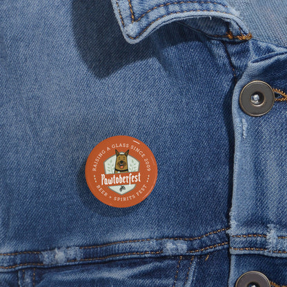 Pawtoberfest Round Pins