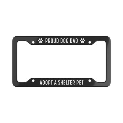 Dog Dad - License Plate Frame