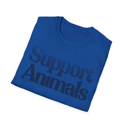 Support Animals - Unisex Softstyle T-Shirt