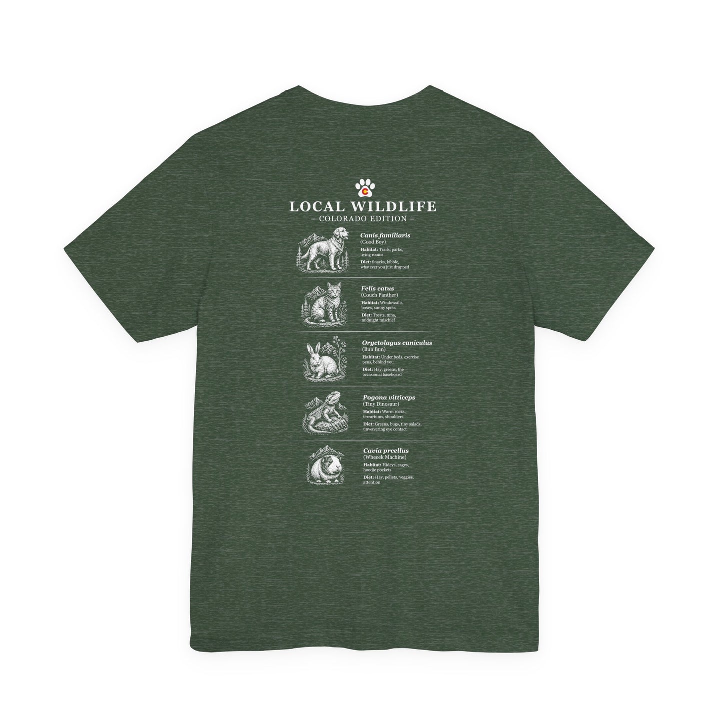 Local Wildlife - Unisex Jersey Short Sleeve Tee