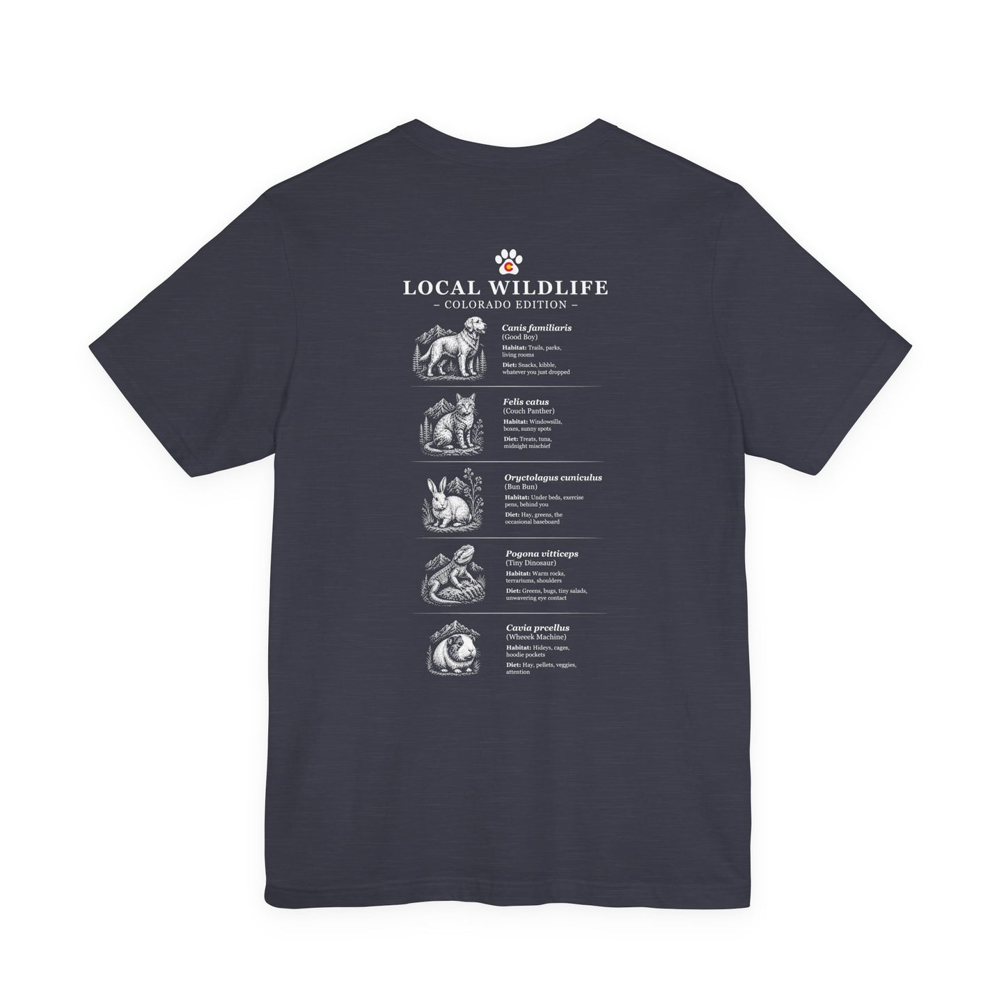 Local Wildlife - Unisex Jersey Short Sleeve Tee