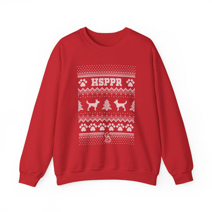 Holiday Dog Sweater - Unisex Heavy Blend™ Crewneck Sweatshirt