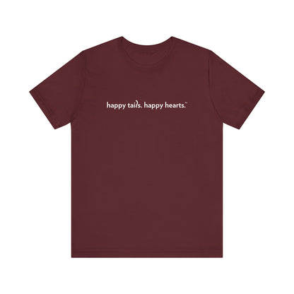 Happy Tails - Unisex Jersey Short Sleeve Tee