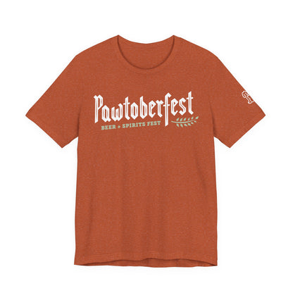 Pawtoberfest Unisex Jersey Short Sleeve Tee