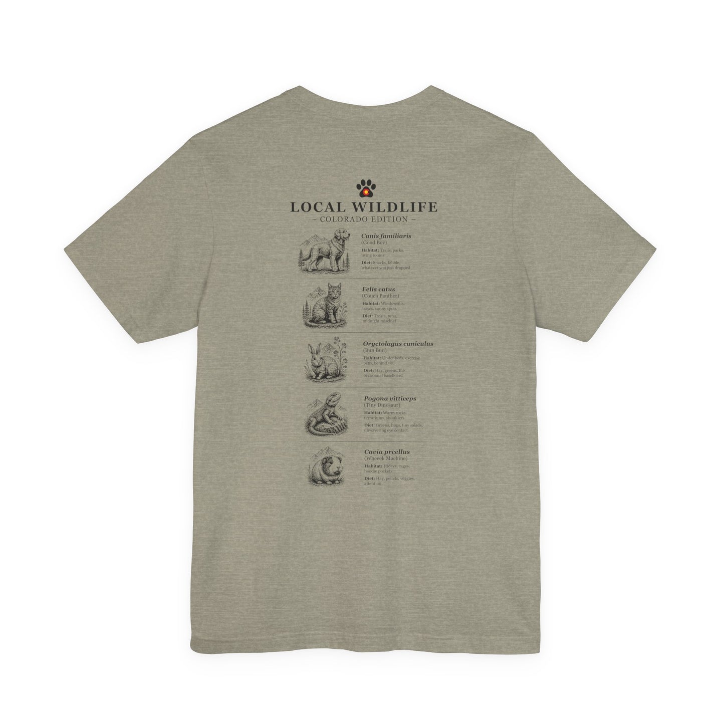 Local Wildlife - Unisex Jersey Short Sleeve Tee