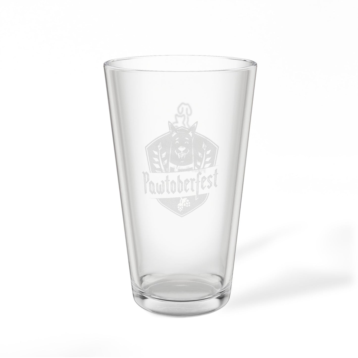 Pawtoberfest Engraved Pint Mixing Glass, 16oz