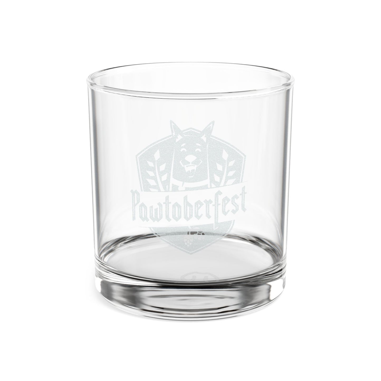 Pawtoberfest Engraved Whiskey Glass