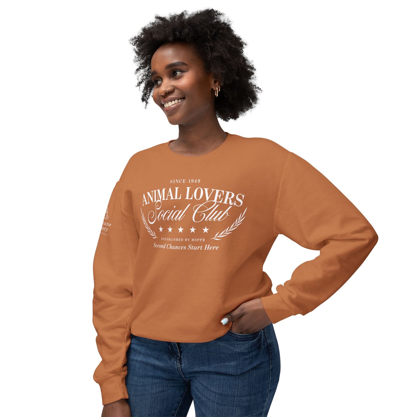 Animal Lovers Social Club - Unisex Lightweight Sweatshirt