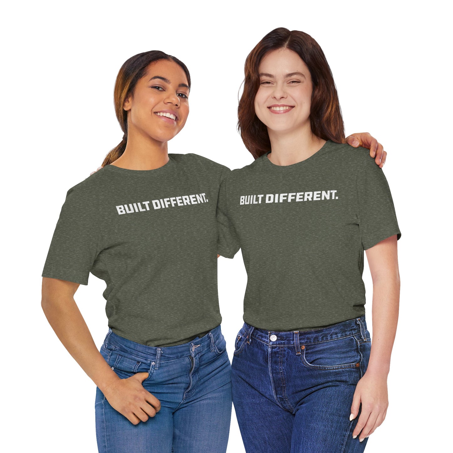 Built Different - Unisex Jersey Short Sleeve Tee