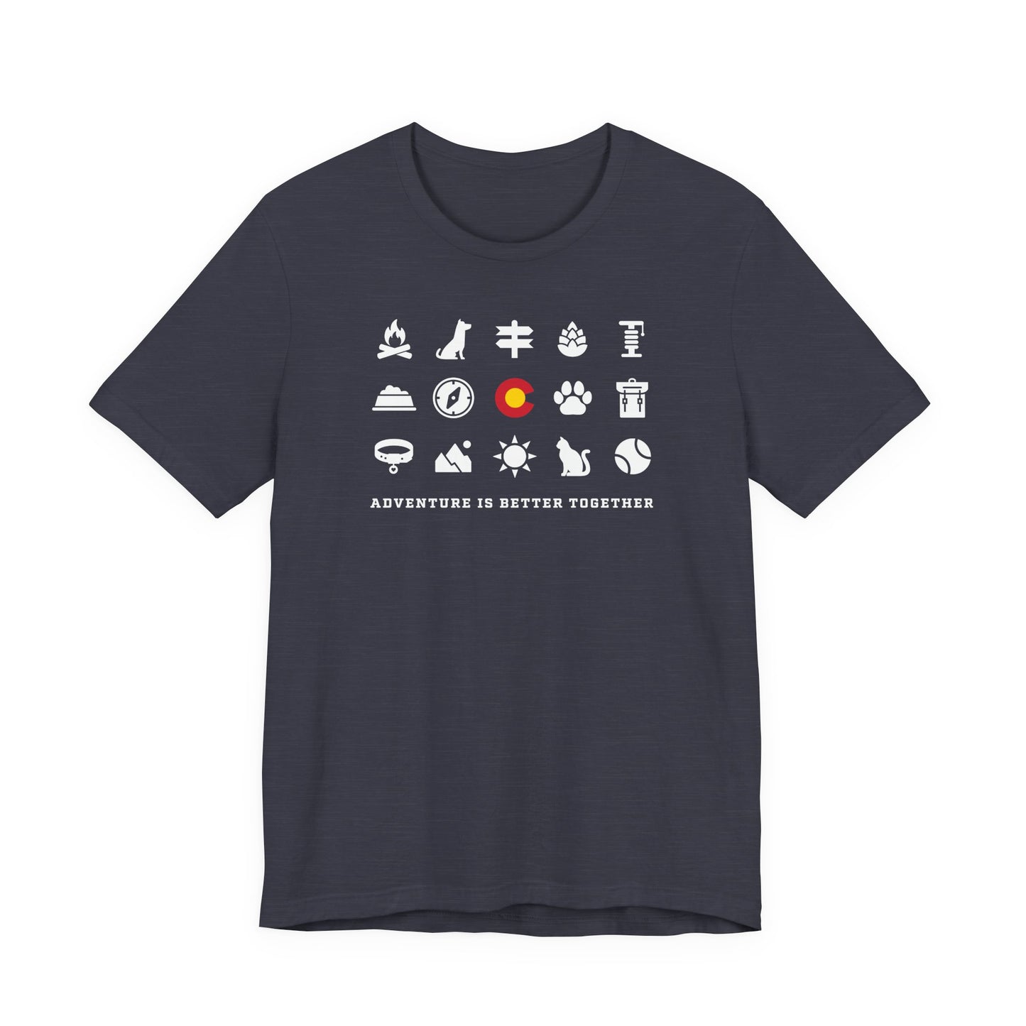 Adventure Is Better Together - Unisex Jersey Short Sleeve Tee
