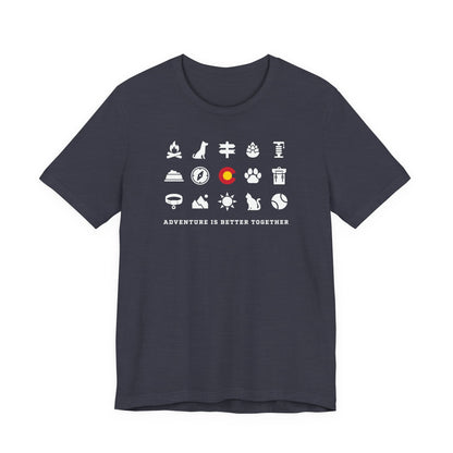 Adventure Is Better Together - Unisex Jersey Short Sleeve Tee