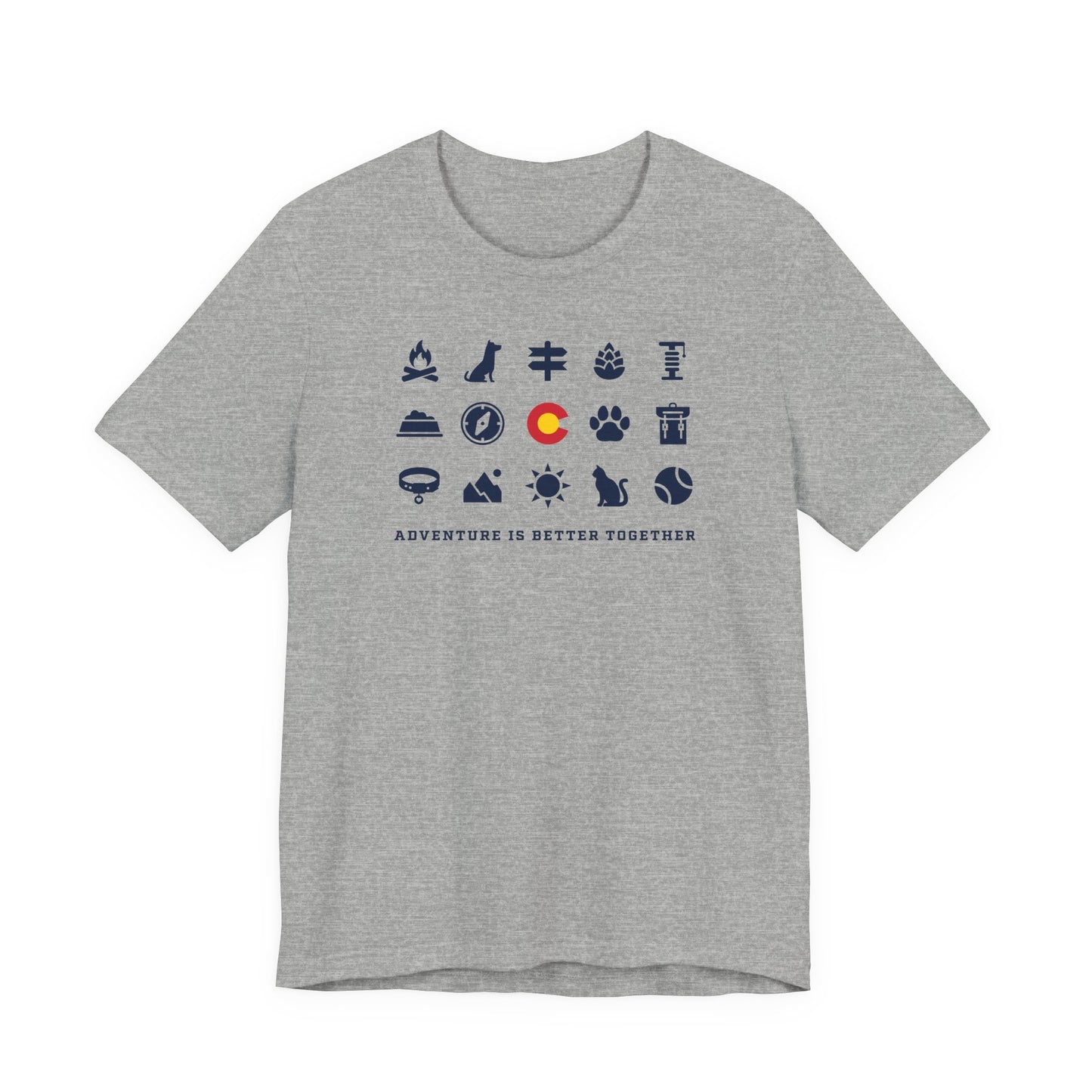 Adventure Is Better Together - Unisex Jersey Short Sleeve Tee