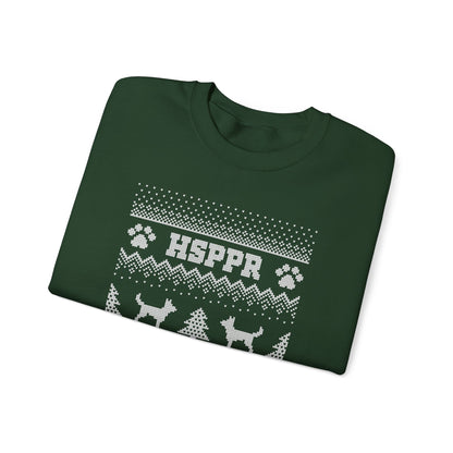 Holiday Dog Sweater - Unisex Heavy Blend™ Crewneck Sweatshirt