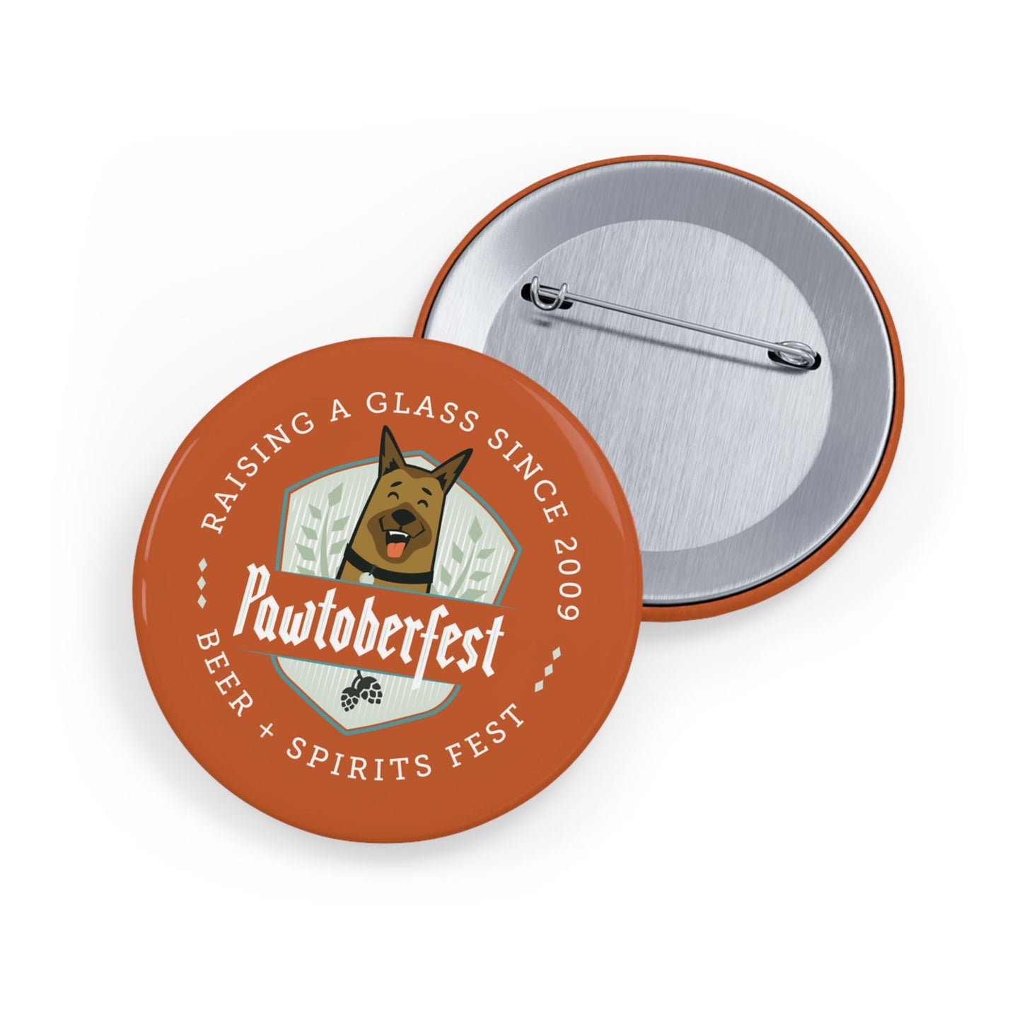 Pawtoberfest Round Pins