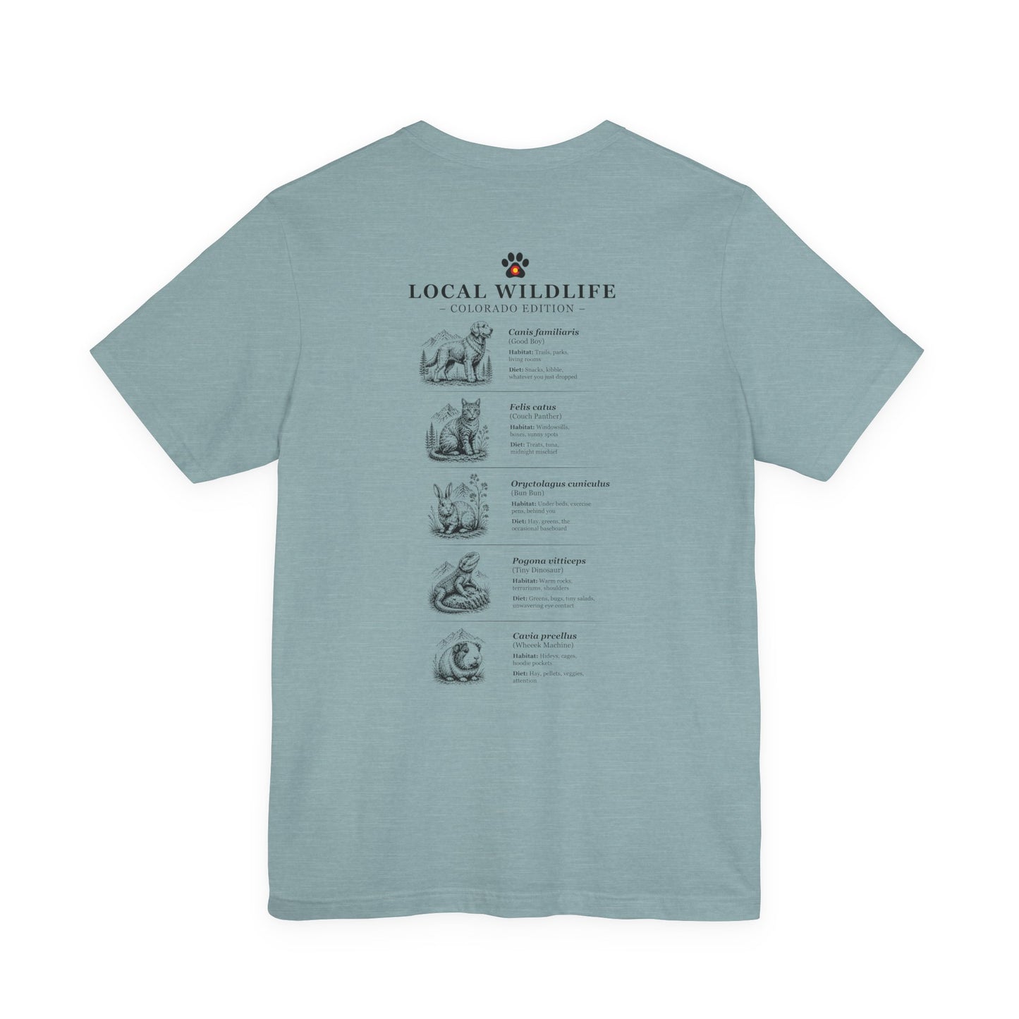 Local Wildlife - Unisex Jersey Short Sleeve Tee