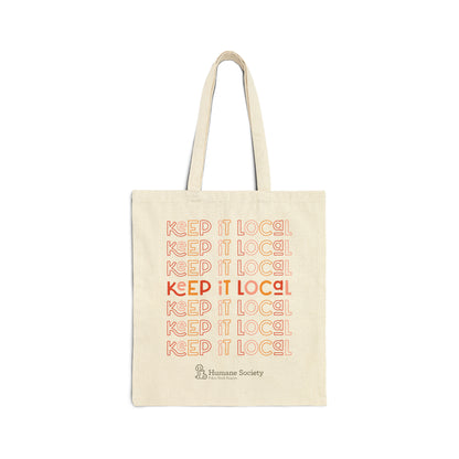 Keep it Local Cotton Canvas Tote Bag