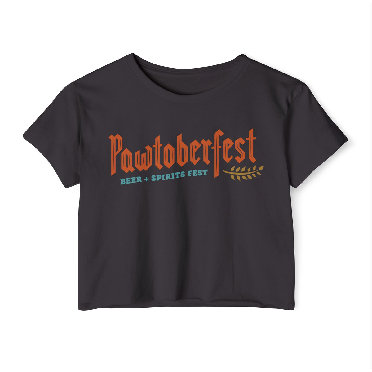 Pawtoberfest Women's Festival Crop Top