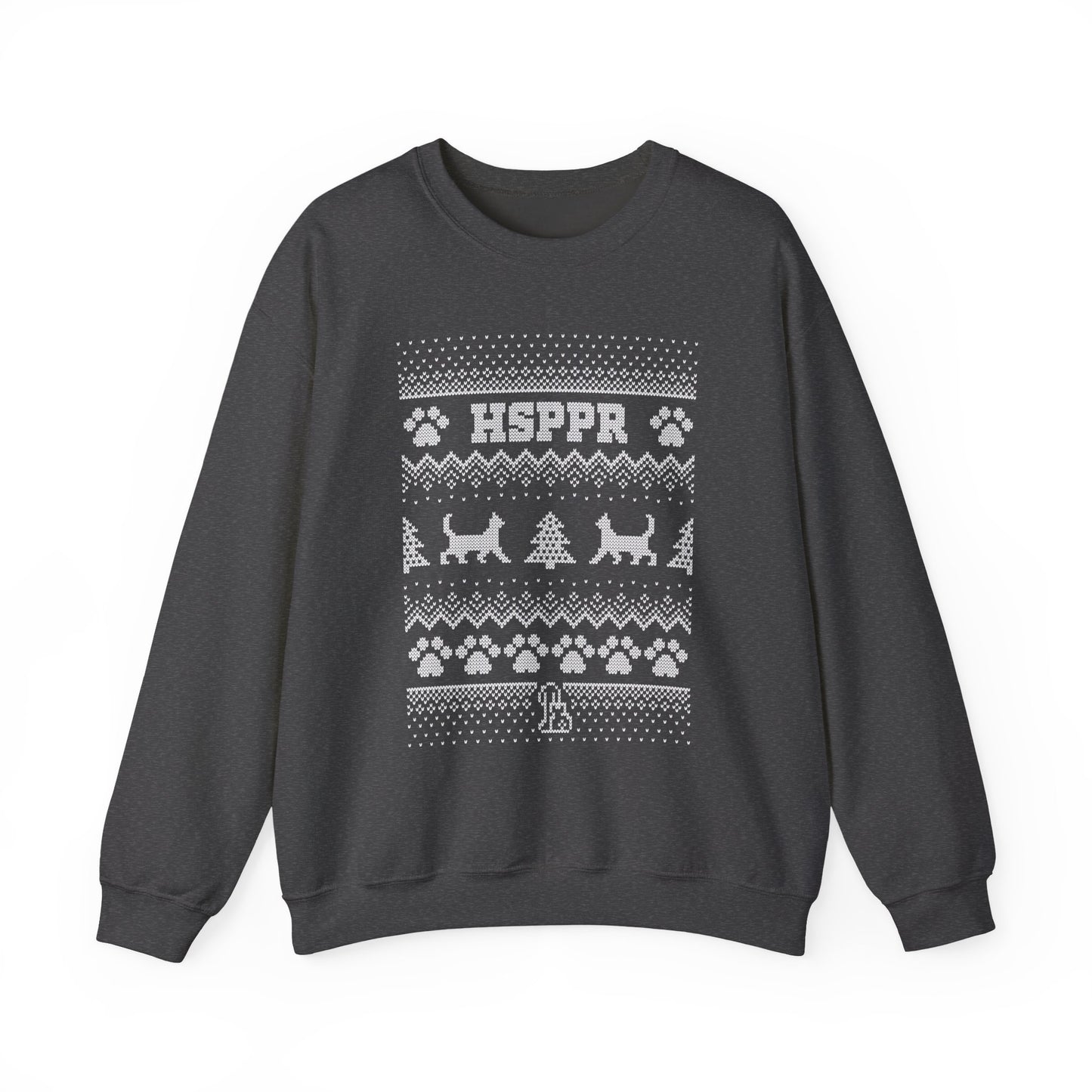 Holiday Cat Sweater - Unisex Heavy Blend™ Crewneck Sweatshirt