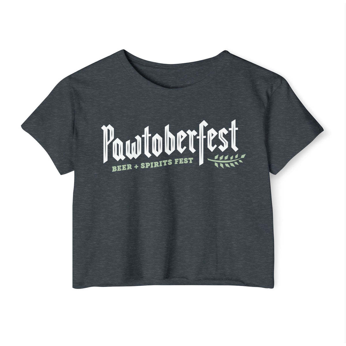 Pawtoberfest Women's Festival Crop Top
