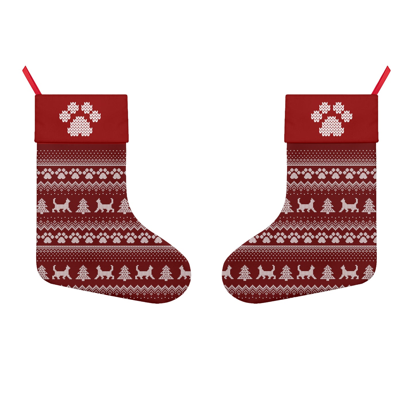 Cat Christmas Stocking