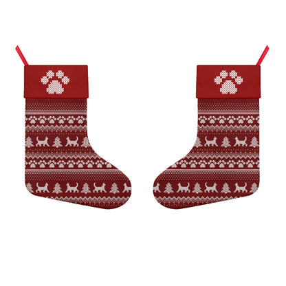 Cat Christmas Stocking