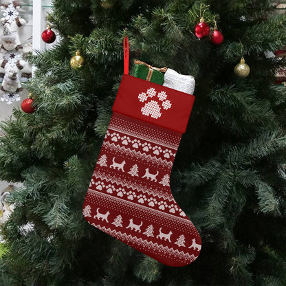 Cat Christmas Stocking