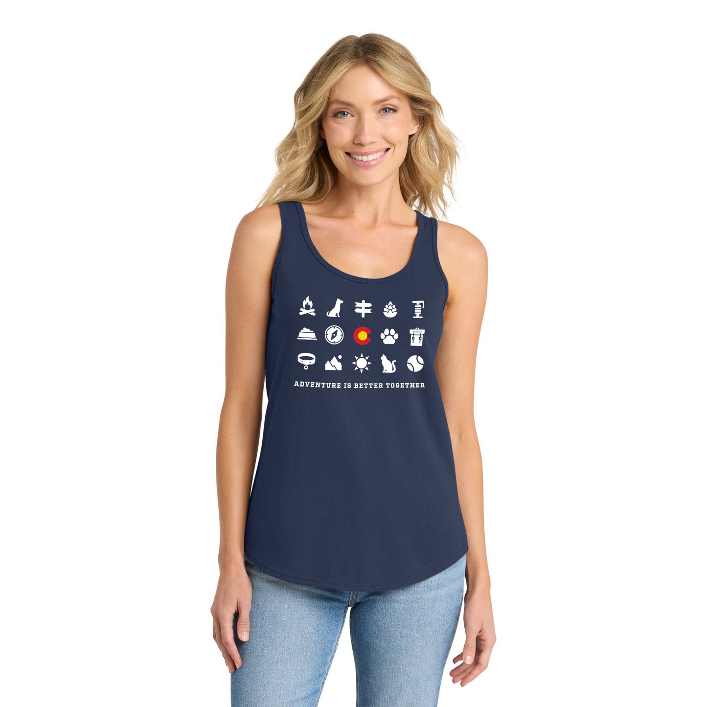 Adventure Is Better Together - Women's Cotton Tank Top