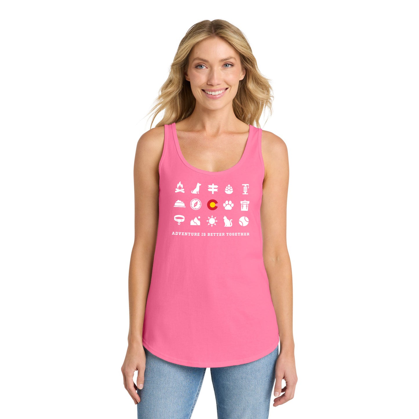 Adventure Is Better Together - Women's Cotton Tank Top