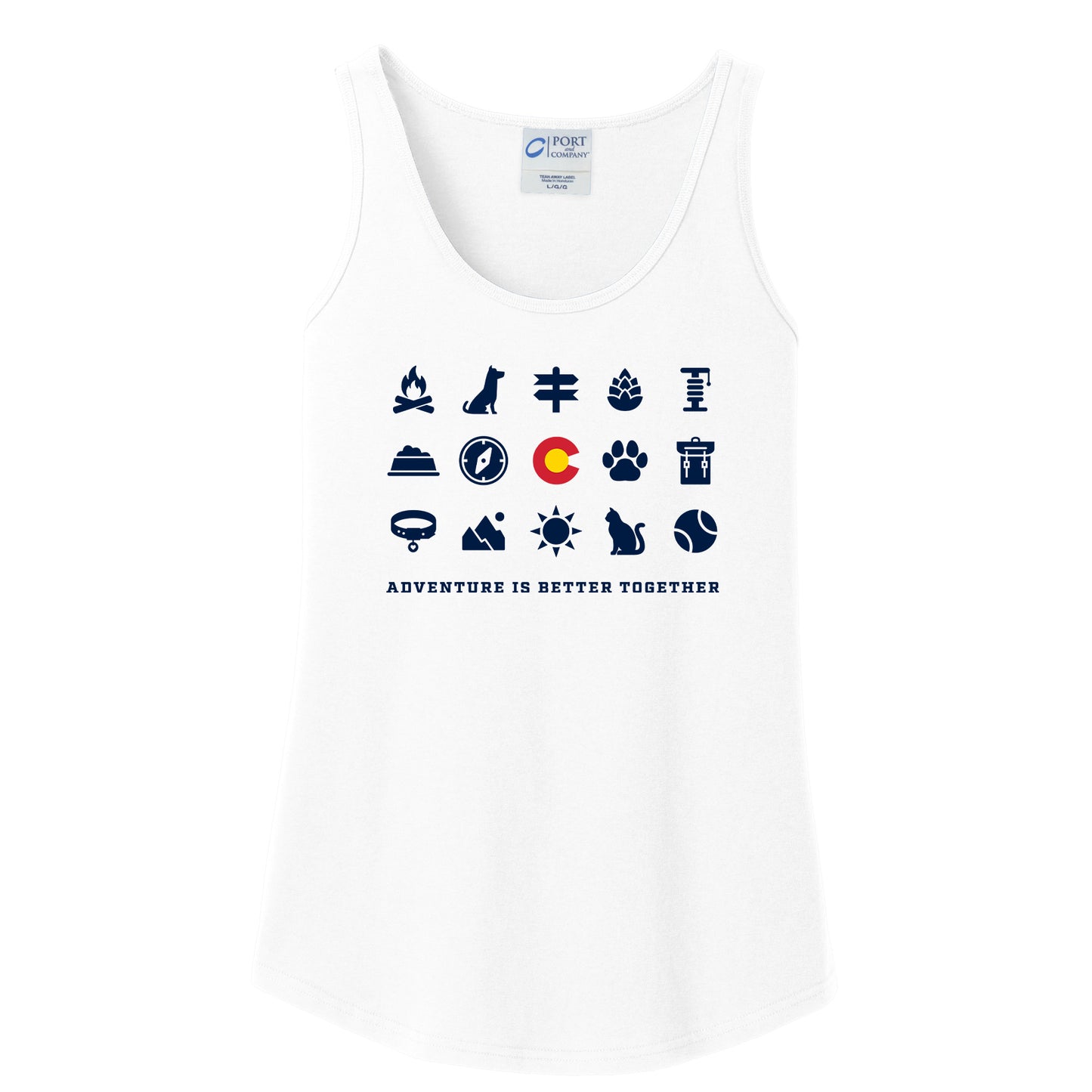 Adventure Is Better Together - Women's Cotton Tank Top