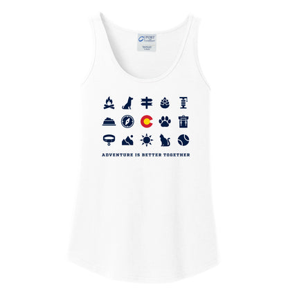 Adventure Is Better Together - Women's Cotton Tank Top