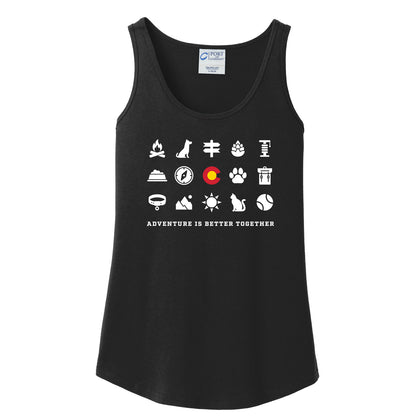 Adventure Is Better Together - Women's Cotton Tank Top