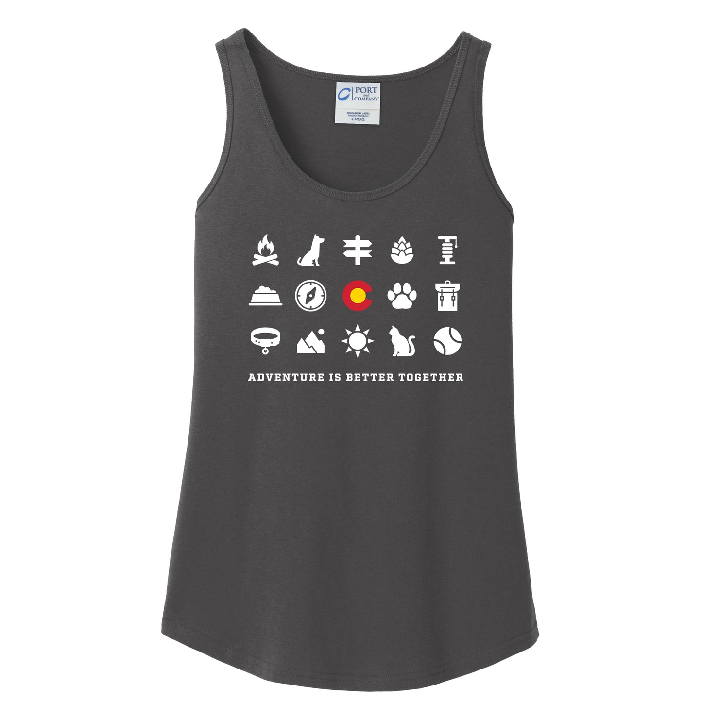 Adventure Is Better Together - Women's Cotton Tank Top