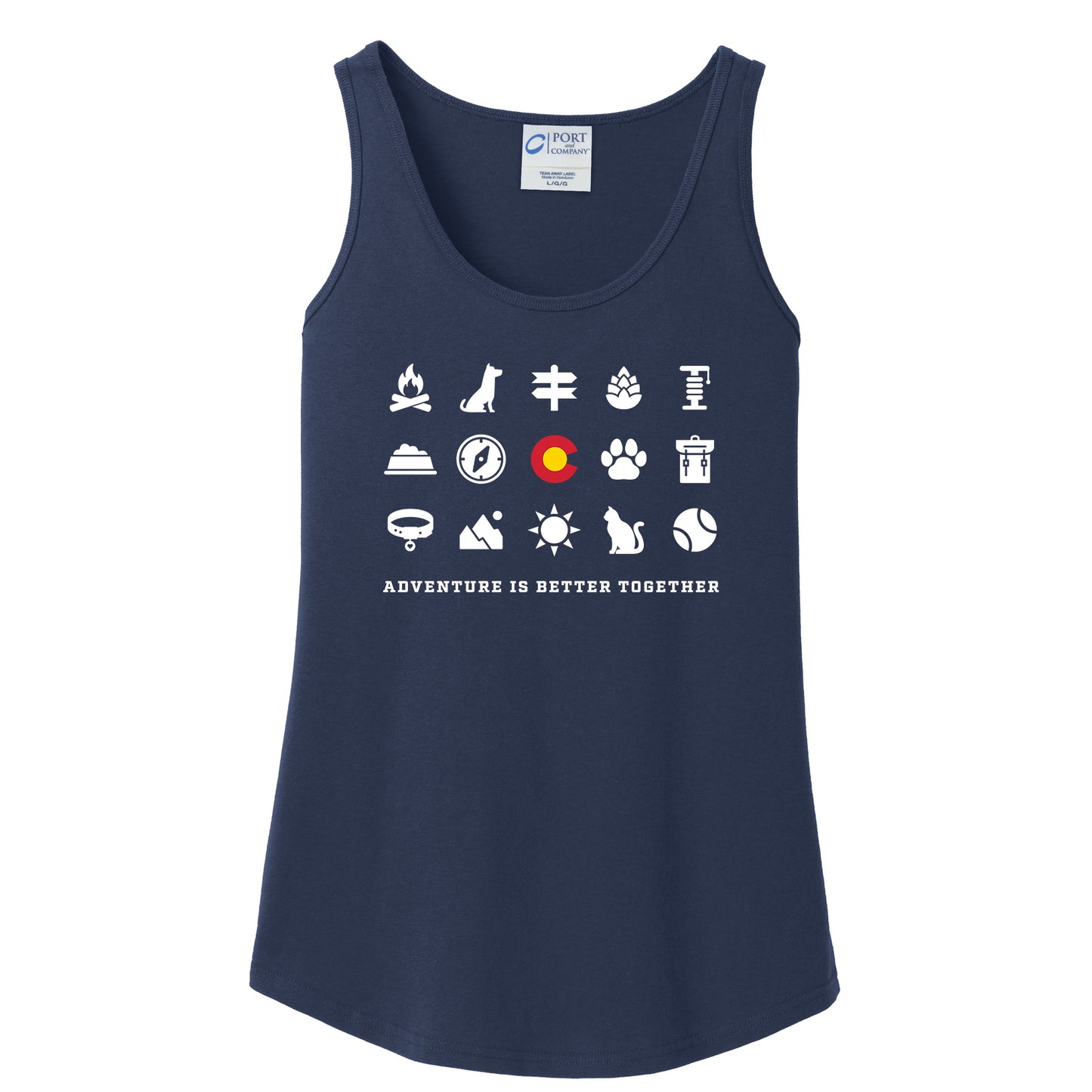 Adventure Is Better Together - Women's Cotton Tank Top