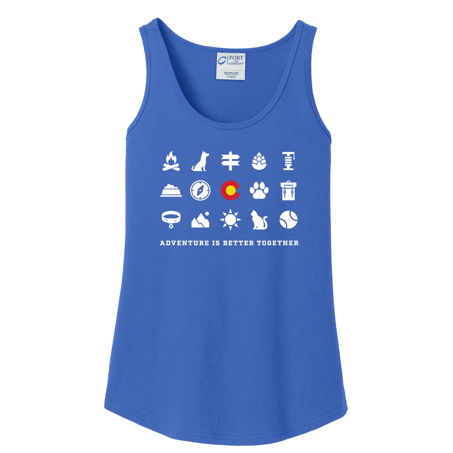 Adventure Is Better Together - Women's Cotton Tank Top
