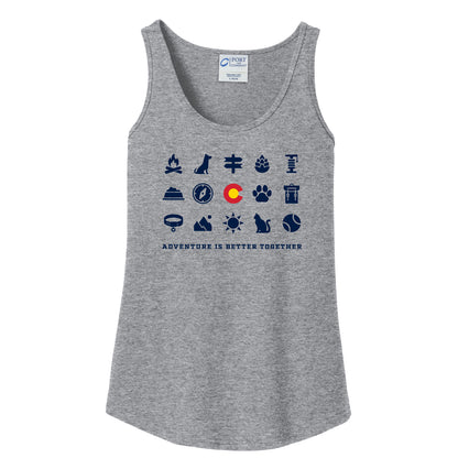 Adventure Is Better Together - Women's Cotton Tank Top