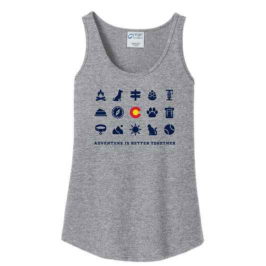 Adventure Is Better Together - Women's Cotton Tank Top