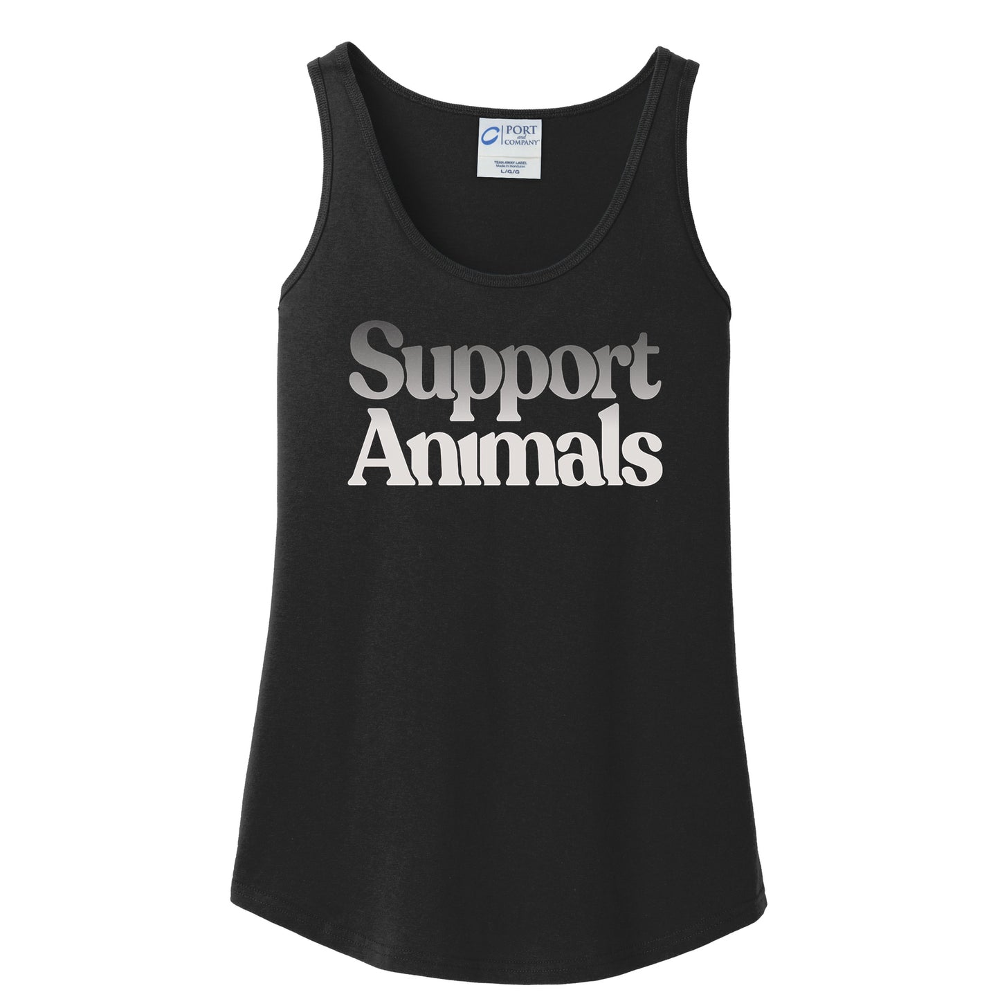 Support Animals - Women's Cotton Tank Top