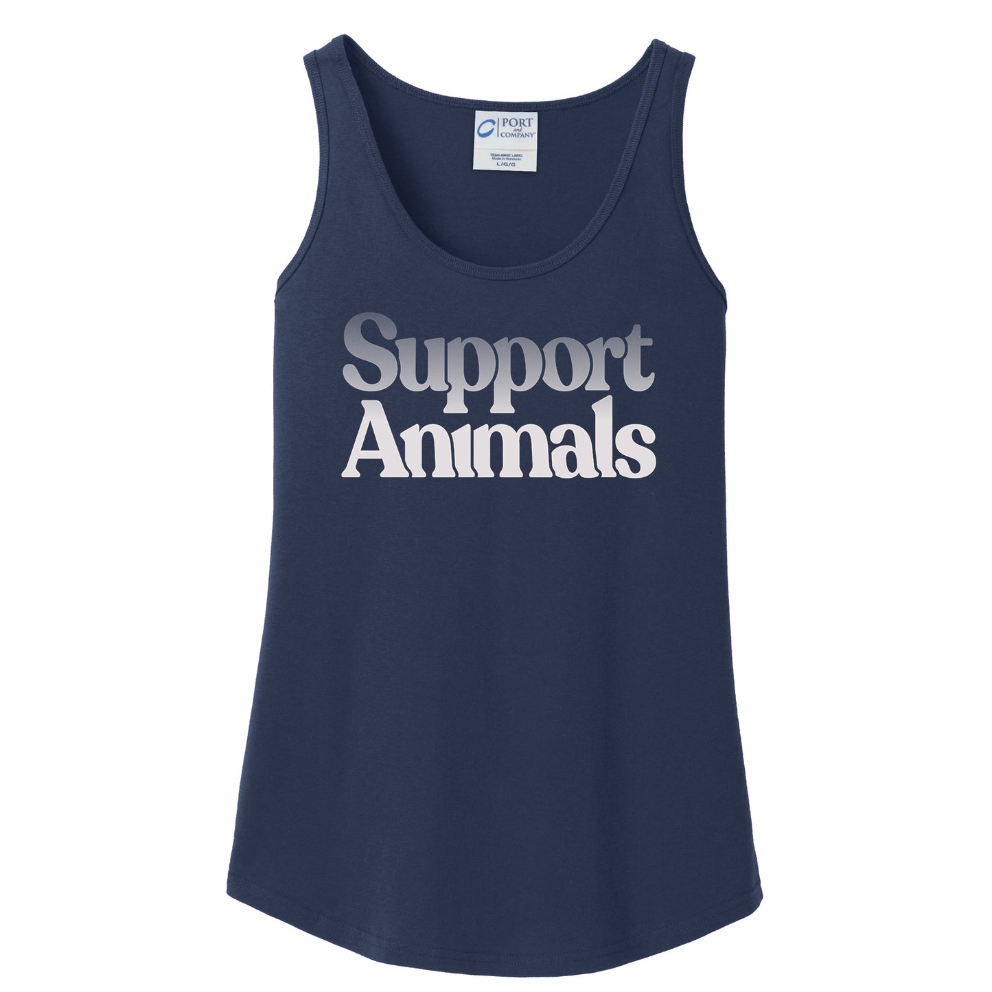 Support Animals - Women's Cotton Tank Top