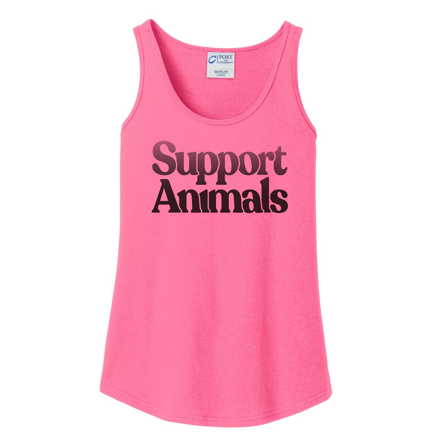 Support Animals - Women's Cotton Tank Top