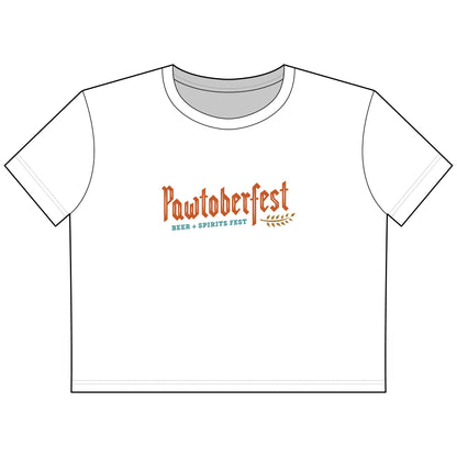 Pawtoberfest Women's Cropped Boxy Tee