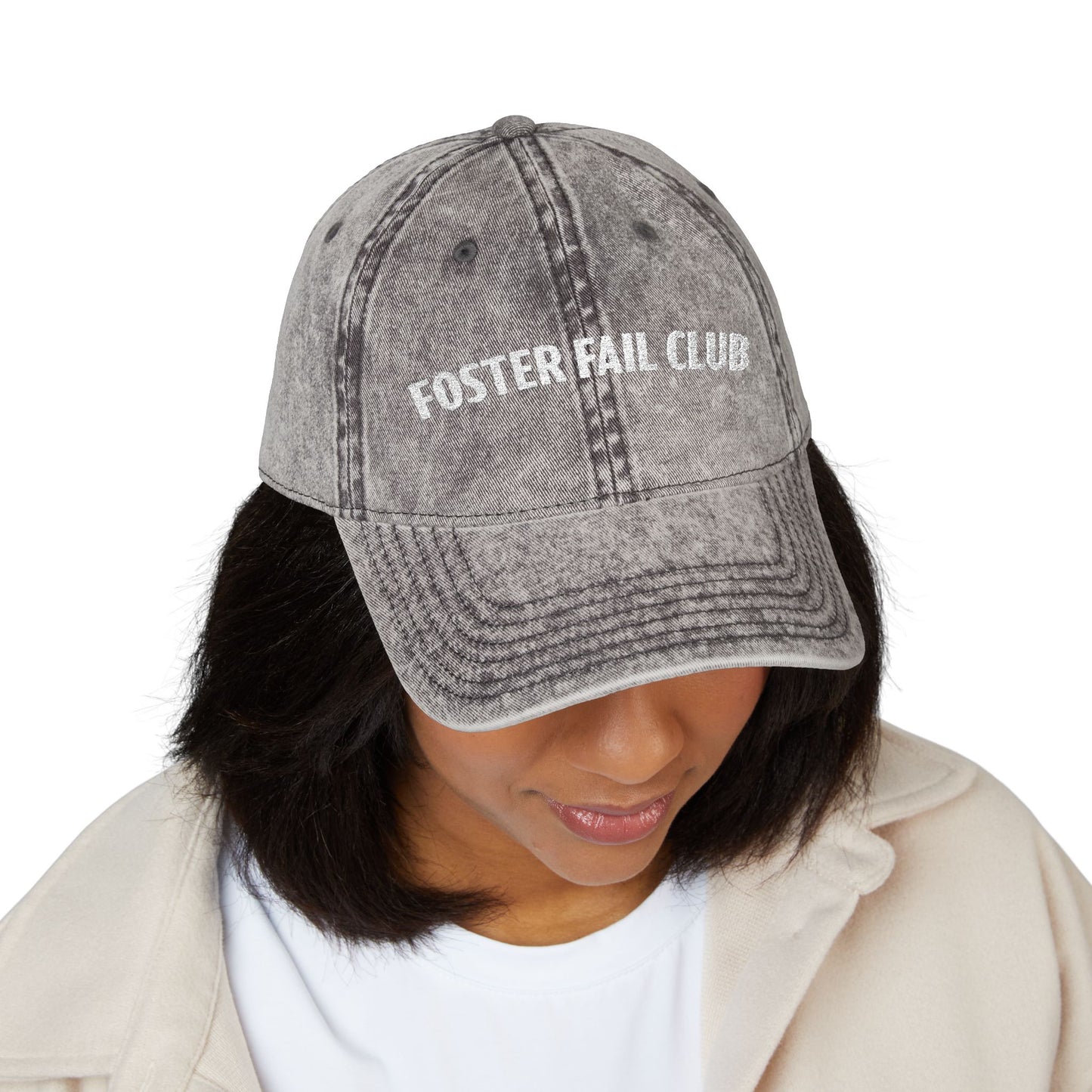 Foster Fail Club - Embroidered Vintage Cap